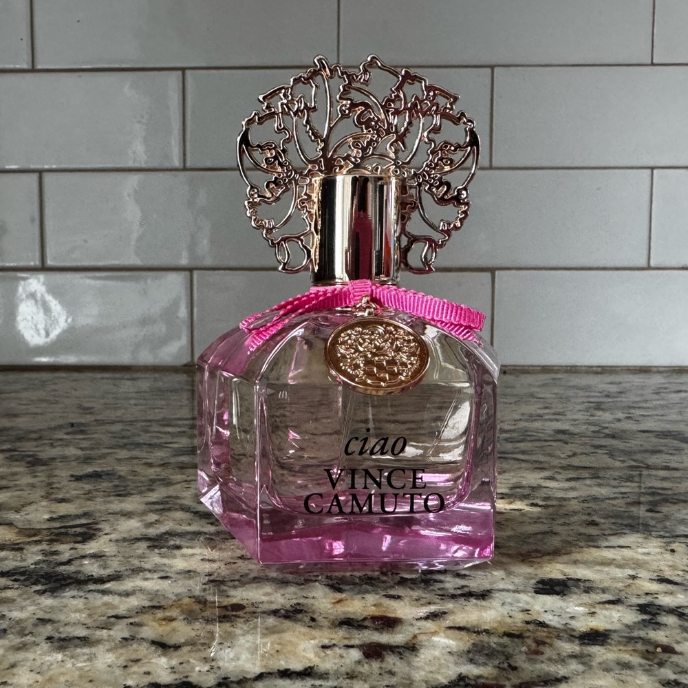 Vince Camuto Ciao Fragrance with Pink and Gold Accents